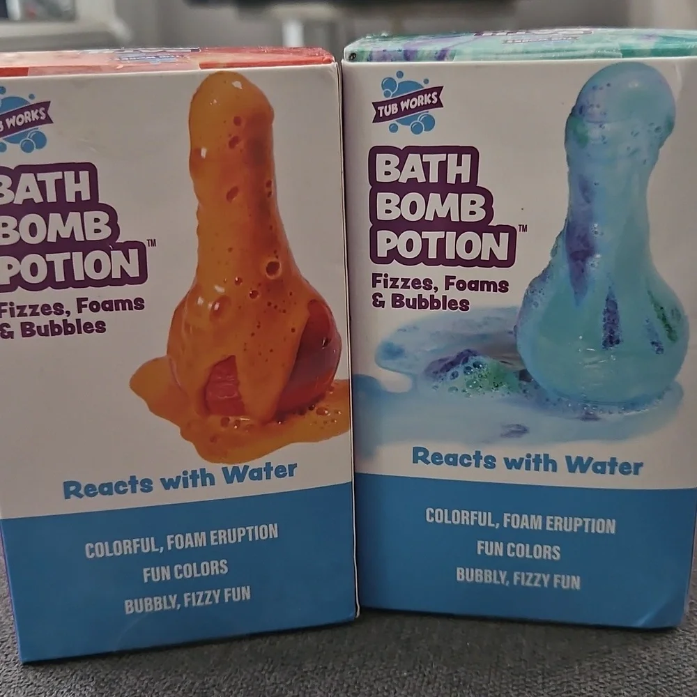 Bath Bomb Potions- Lava & Lagoon! Fizzes, Foams And Bubbles! Brand New